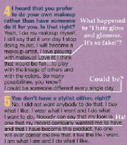Taken from a magazine interview