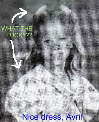 Avril as a child.... Holy crap!